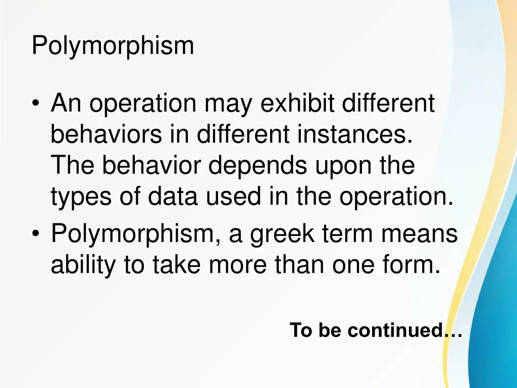 polymorphism