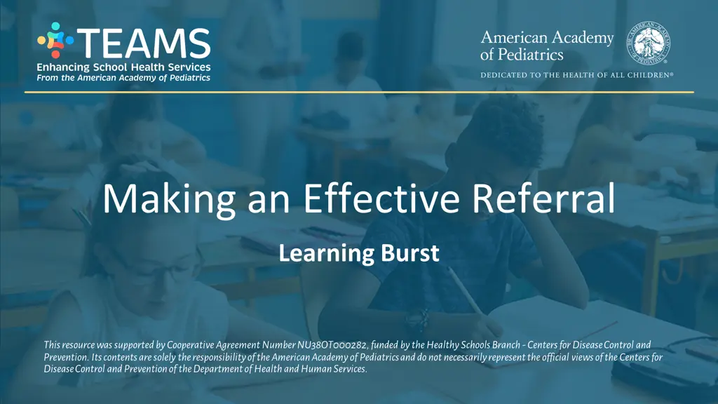 making an effective referral