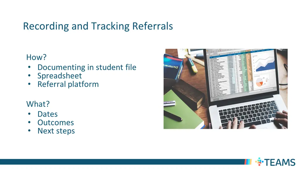 recording and tracking referrals