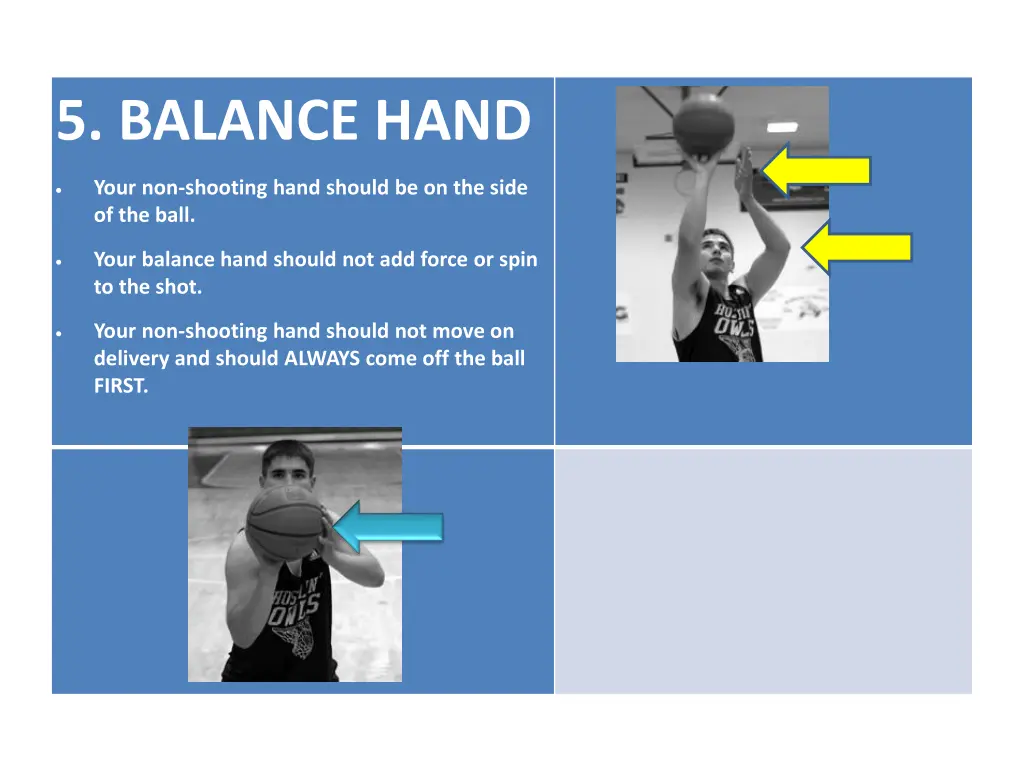 5 balance hand