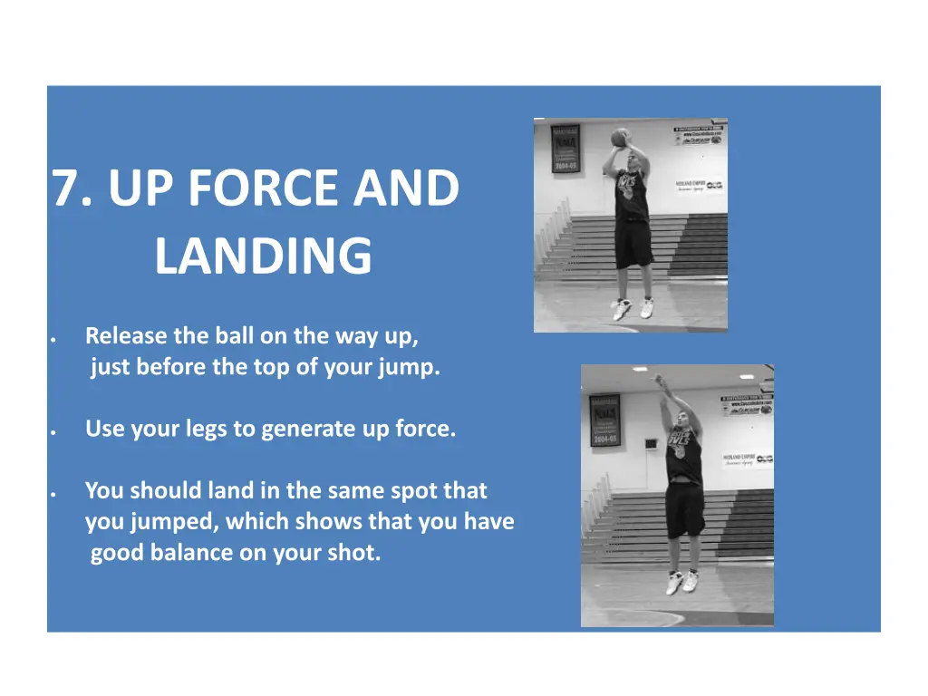 7 up force and landing