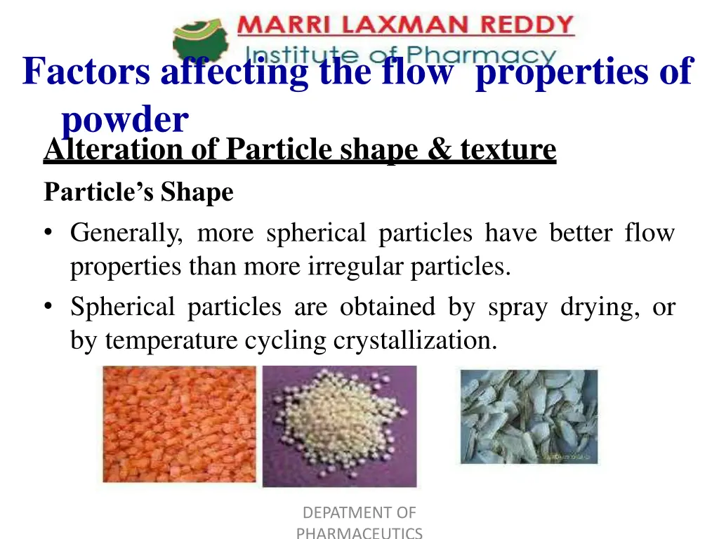 factors affecting the flow properties of powder 3