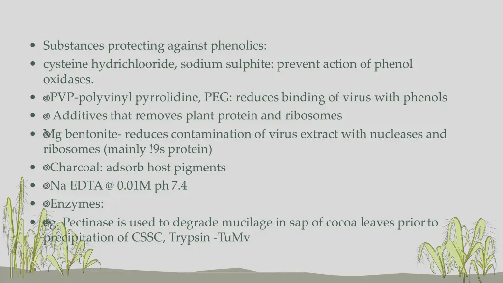 substances protecting against phenolics cysteine