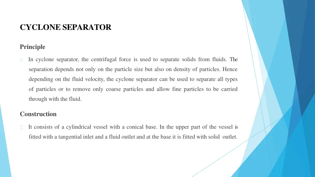 cyclone separator