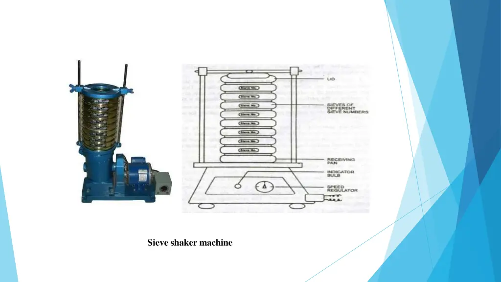 sieve shaker machine