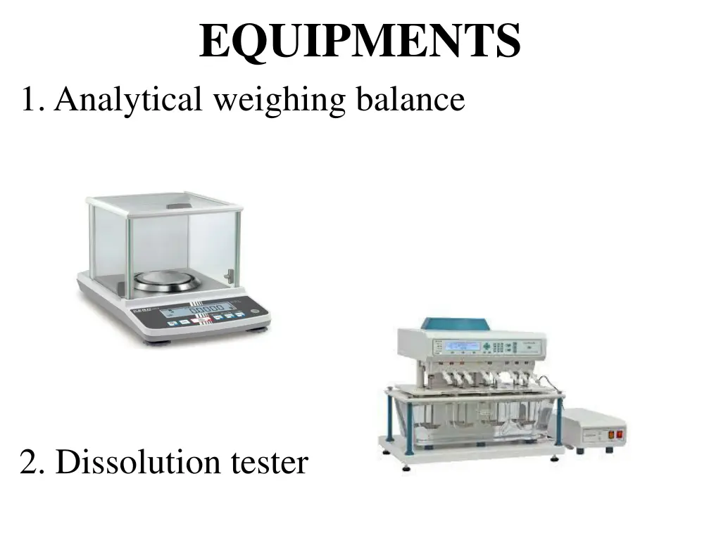 equipments