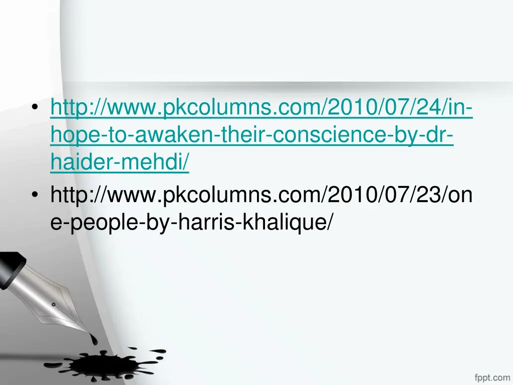 http www pkcolumns com 2010 07 24 in hope