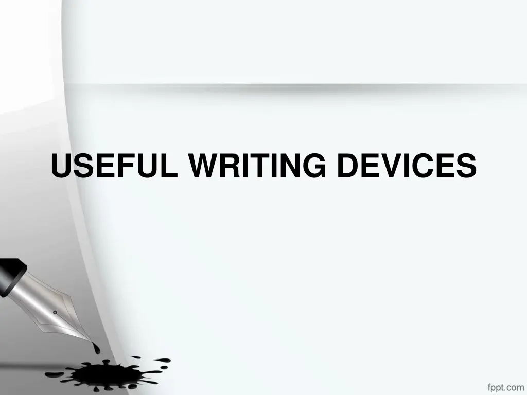 useful writing devices