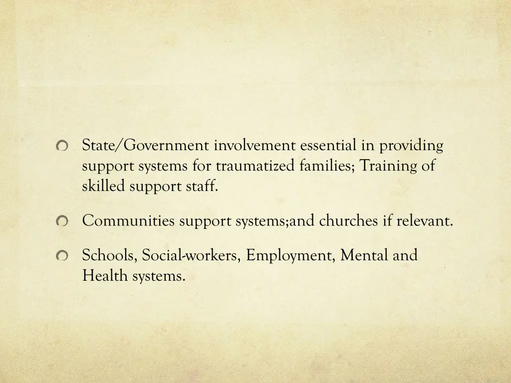 state government involvement essential