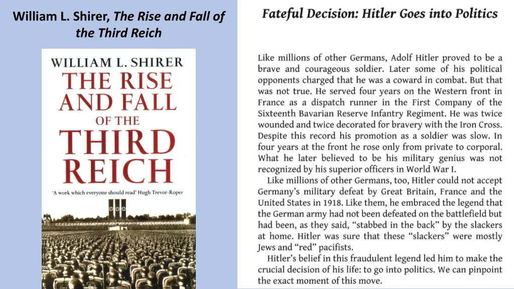 william l shirer the rise and fall of the third