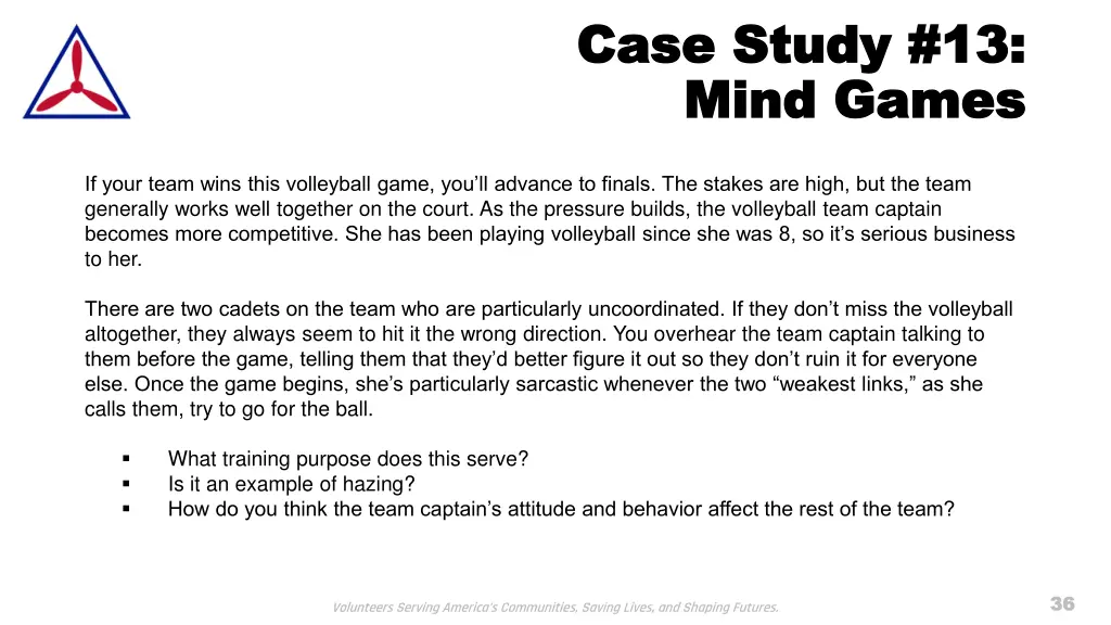 case study 13 case study 13 mind games mind games