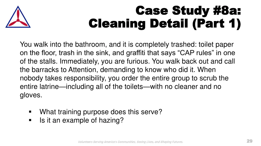 case study 8a case study 8a cleaning detail part