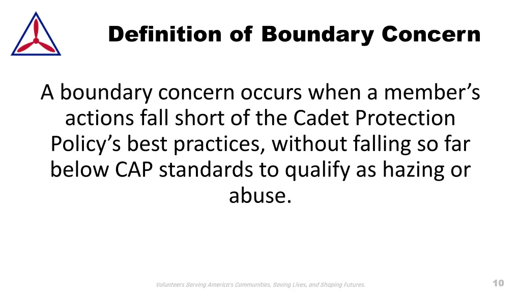 definition of boundary concern