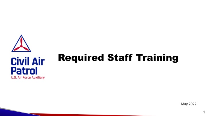 required staff training