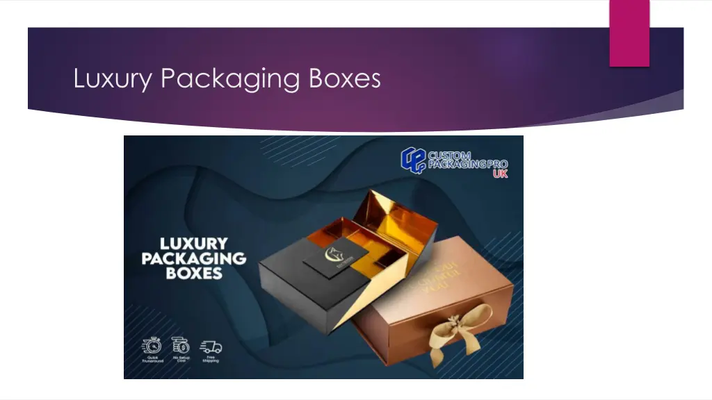 luxury packaging boxes