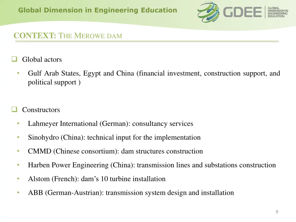 global dimension in engineering education 8