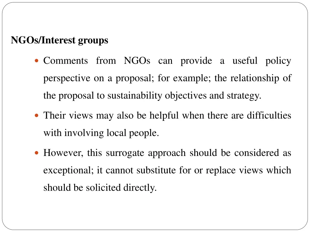 ngos interest groups