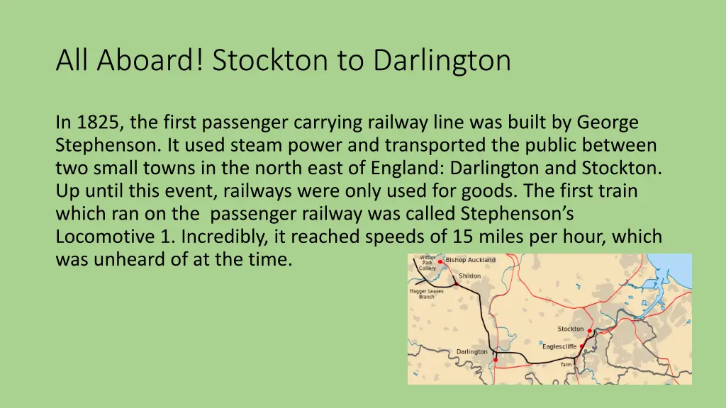 all aboard stockton to darlington