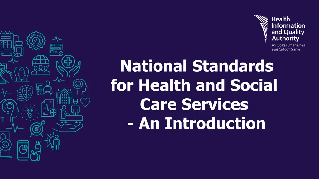 national standards for health and social care