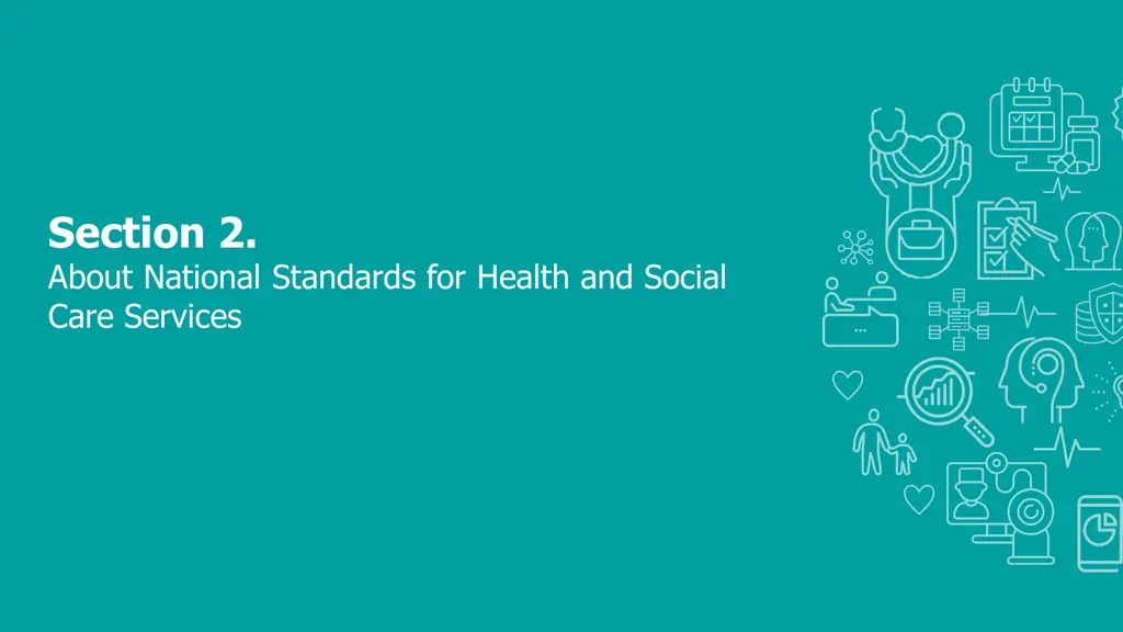 section 2 about national standards for health