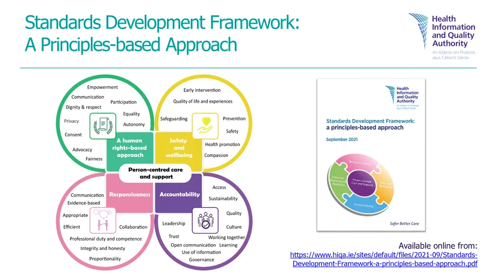 standards development framework a principles