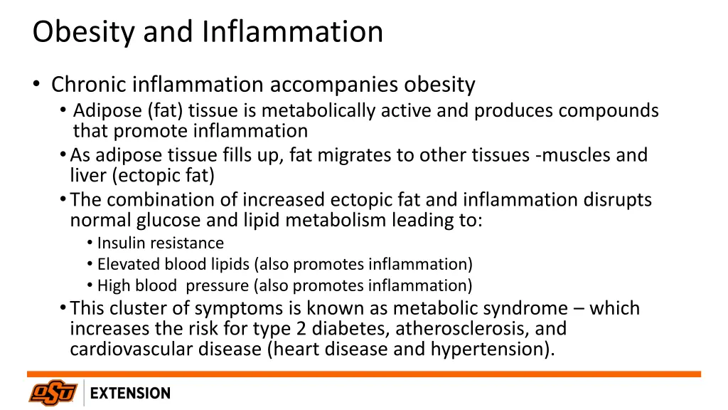 obesity and inflammation