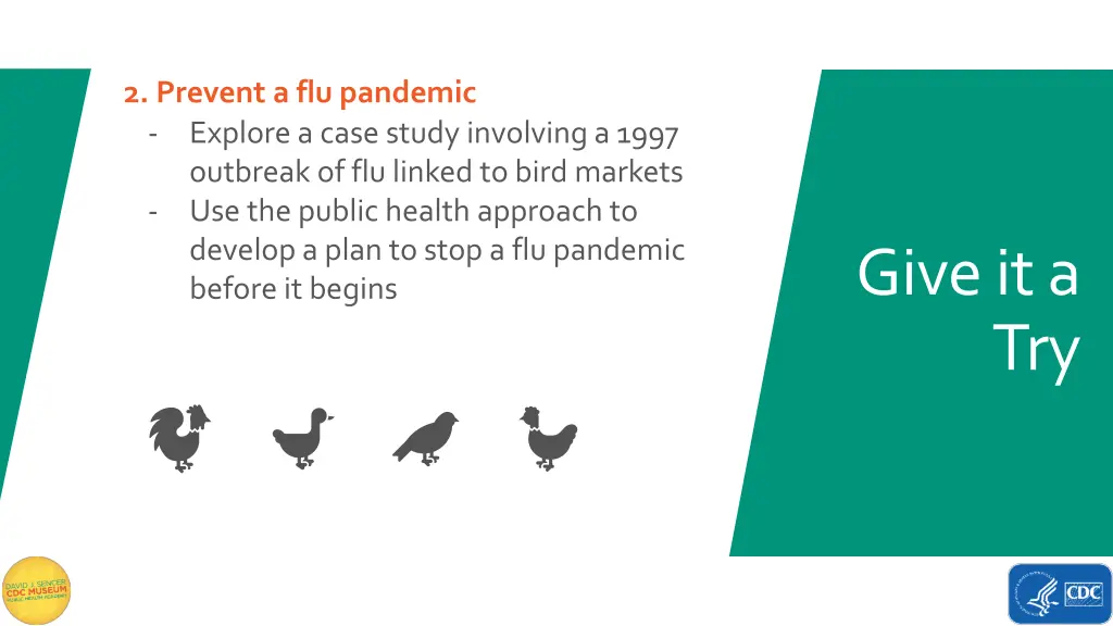 2 prevent a flu pandemic explore a case study