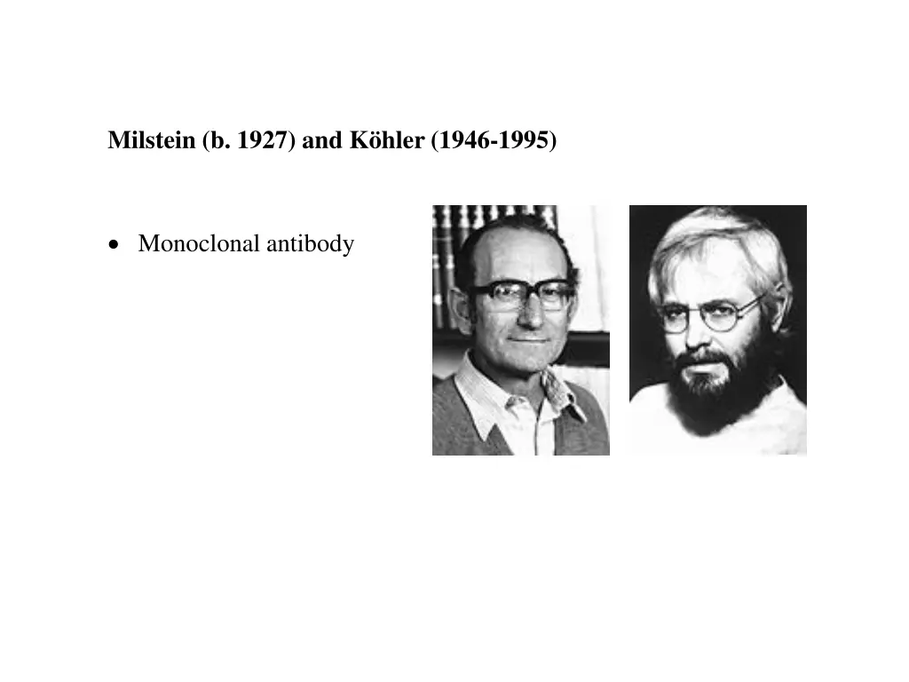 milstein b 1927 and k hler 1946 1995