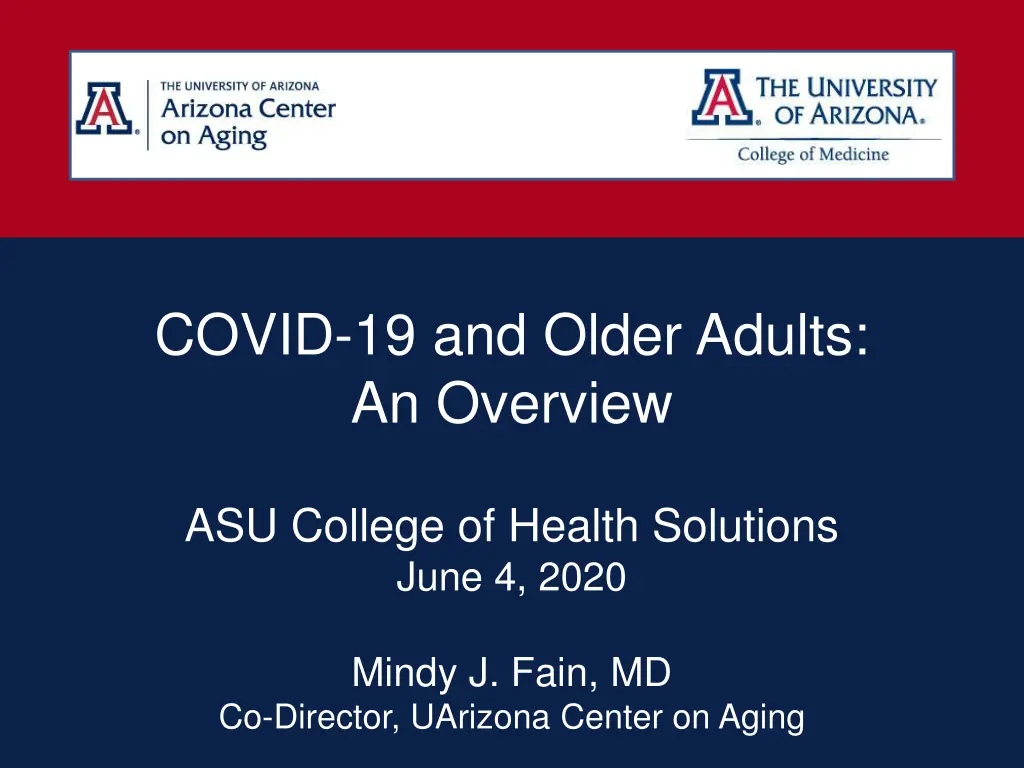 covid 19 and older adults an overview