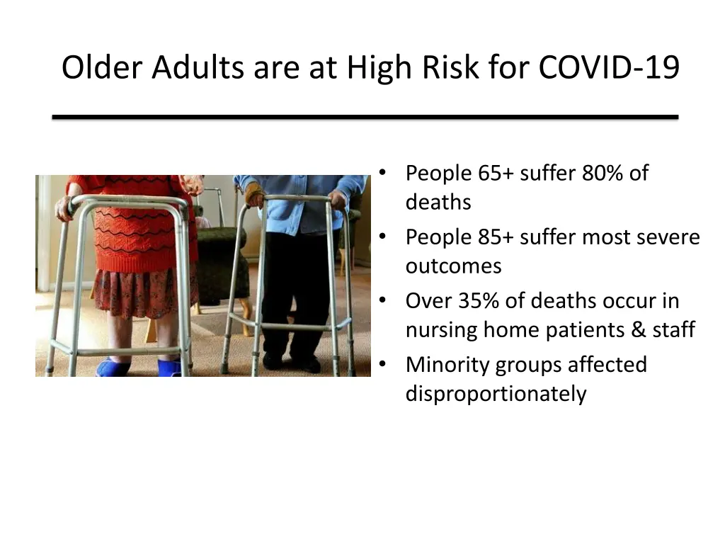 older adults are at high risk for covid 19