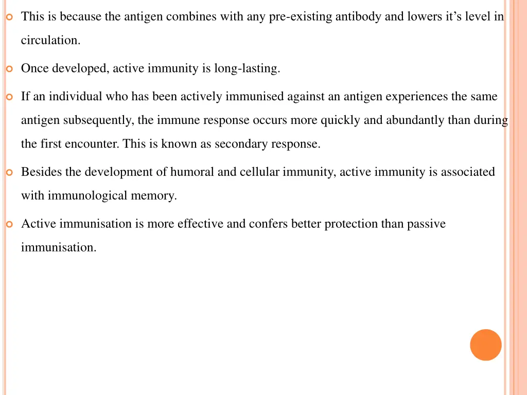 this is because the antigen combines with