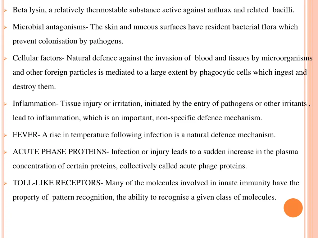 beta lysin a relatively thermostable substance