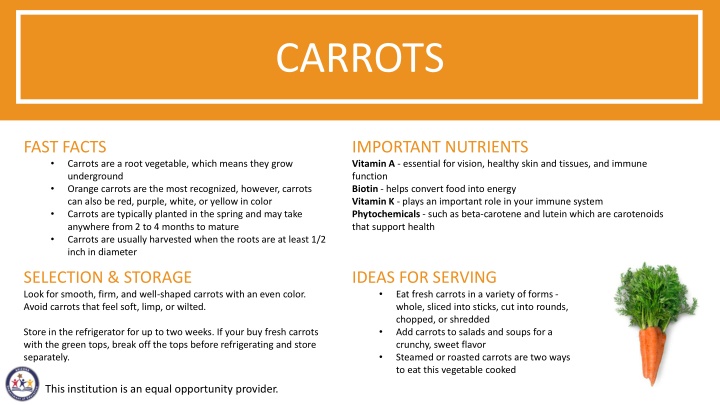 carrots