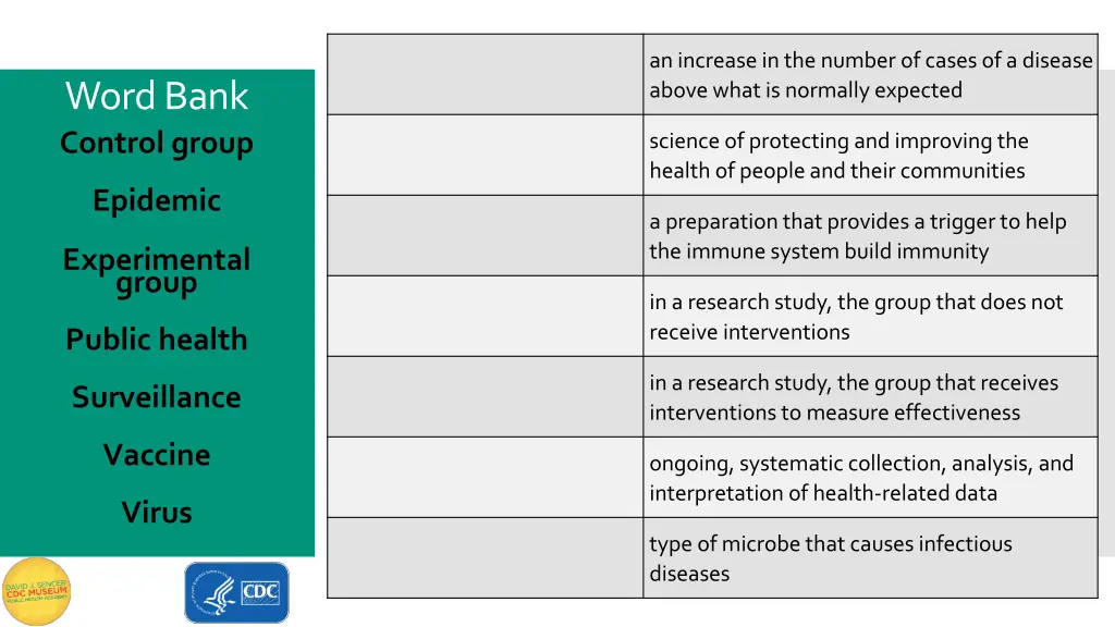 an increase in the number of cases of a disease