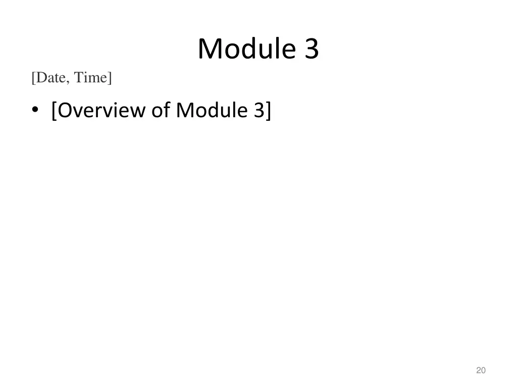 module 3