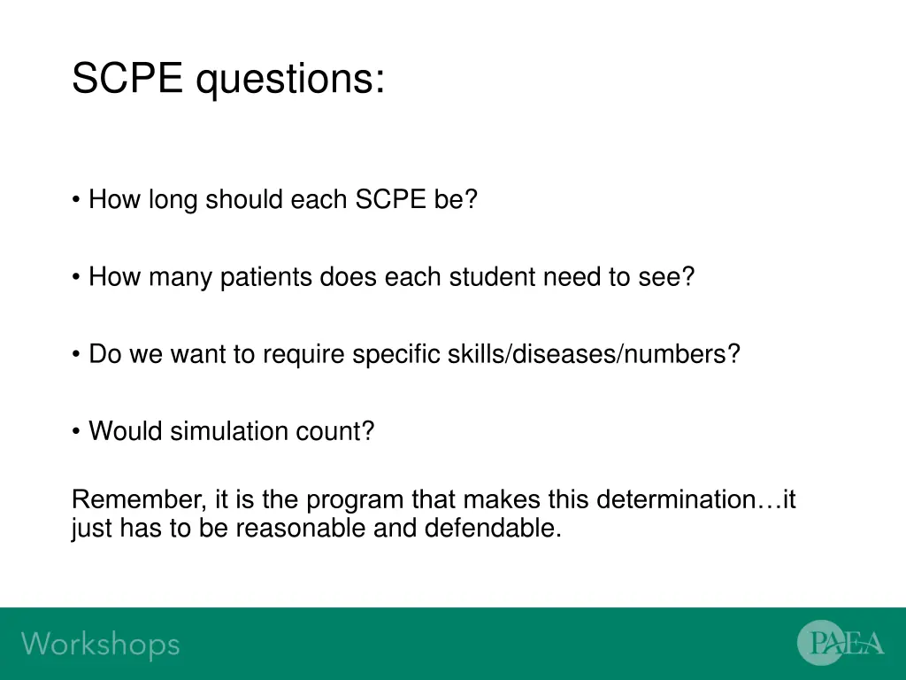 scpe questions