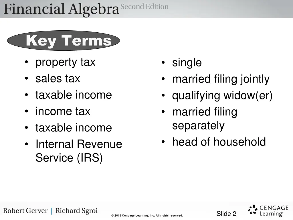 key terms property tax sales tax taxable income