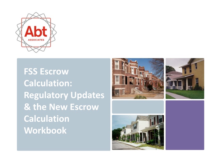 fss escrow calculation regulatory updates