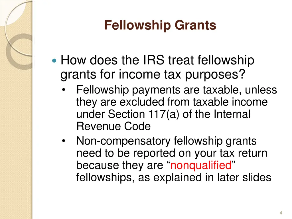 fellowship grants