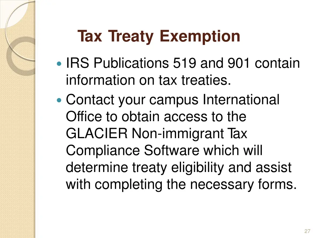 tax treaty exemption 1