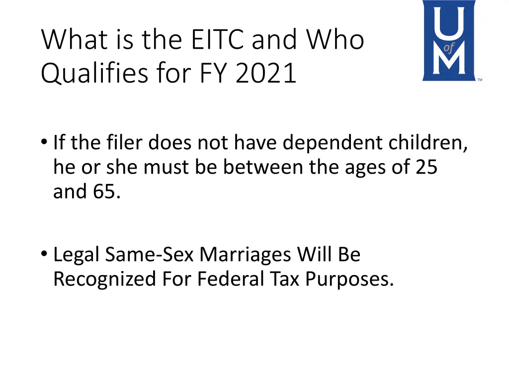 what is the eitc and who qualifies for fy 2021 1