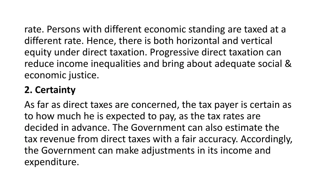 rate persons with different economic standing