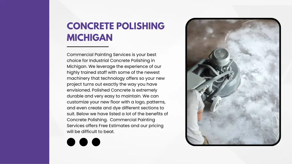 concrete polishing michigan