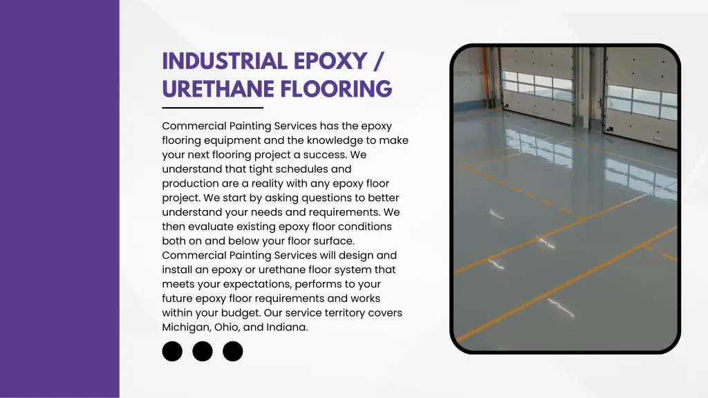 industrial epoxy urethane flooring