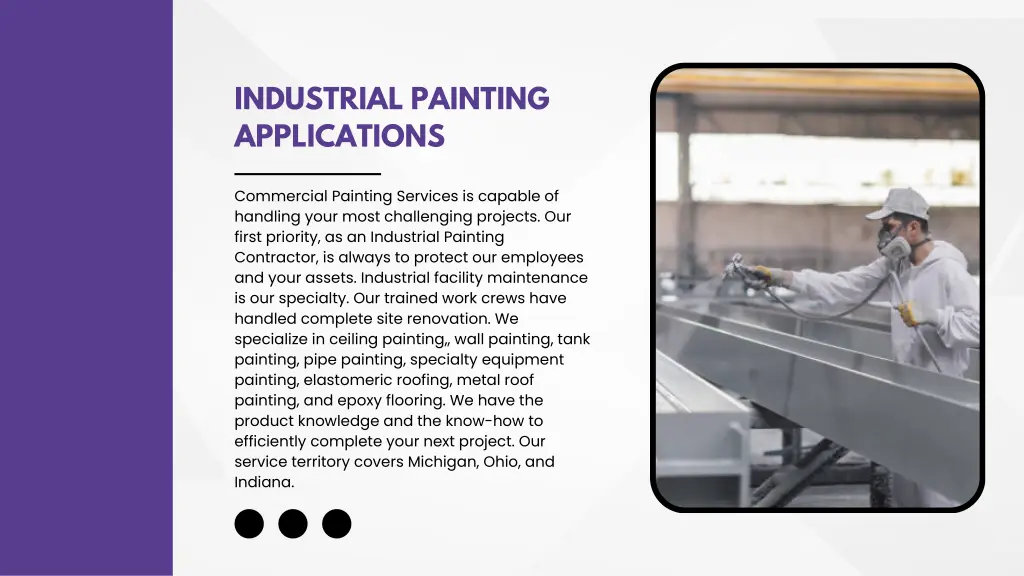 industrial painting applications