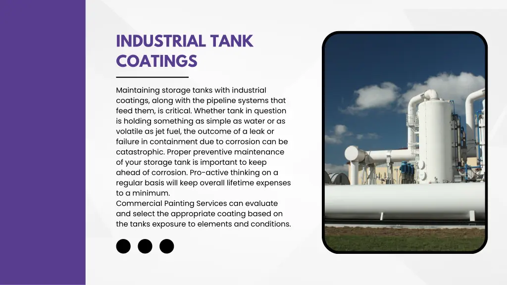 industrial tank coatings