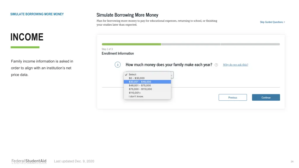 simulate borrowing more money 3