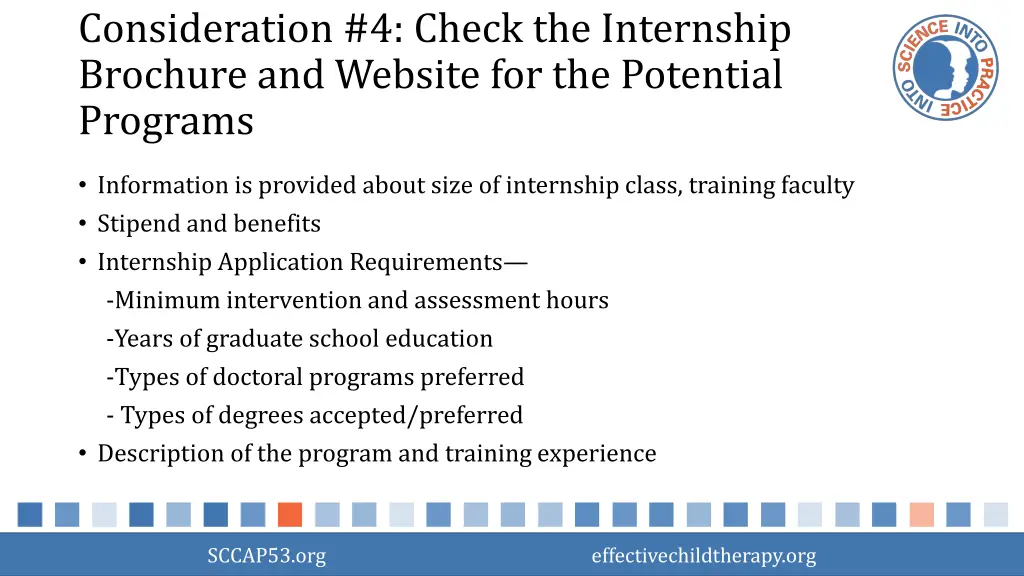 consideration 4 check the internship brochure