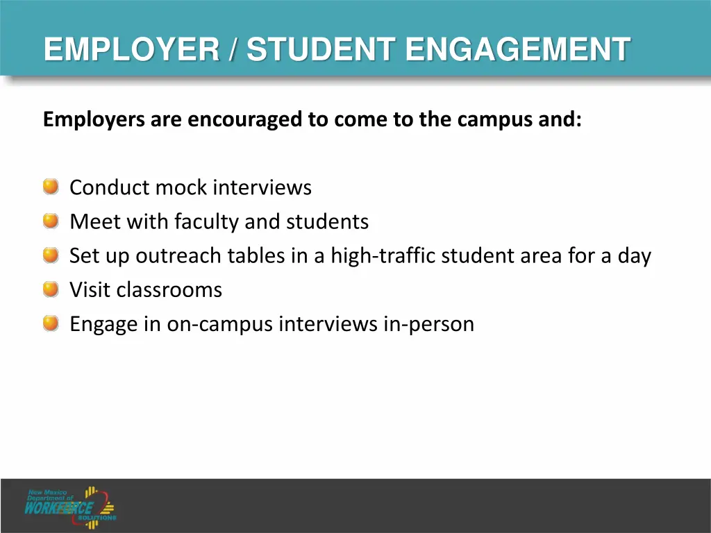 employer student engagement