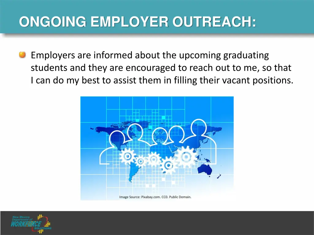 ongoing employer outreach